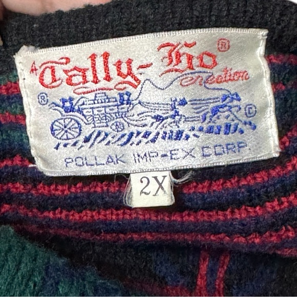 Tally Ho Vintage Button Up Fall Cardigan - Picture 9 of 10